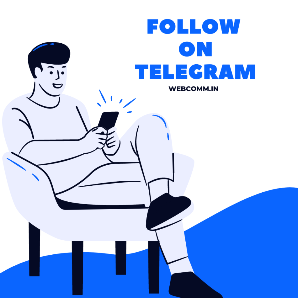 webcomm.in telegram page