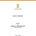 BUDGET 2024-2025 PDF Download