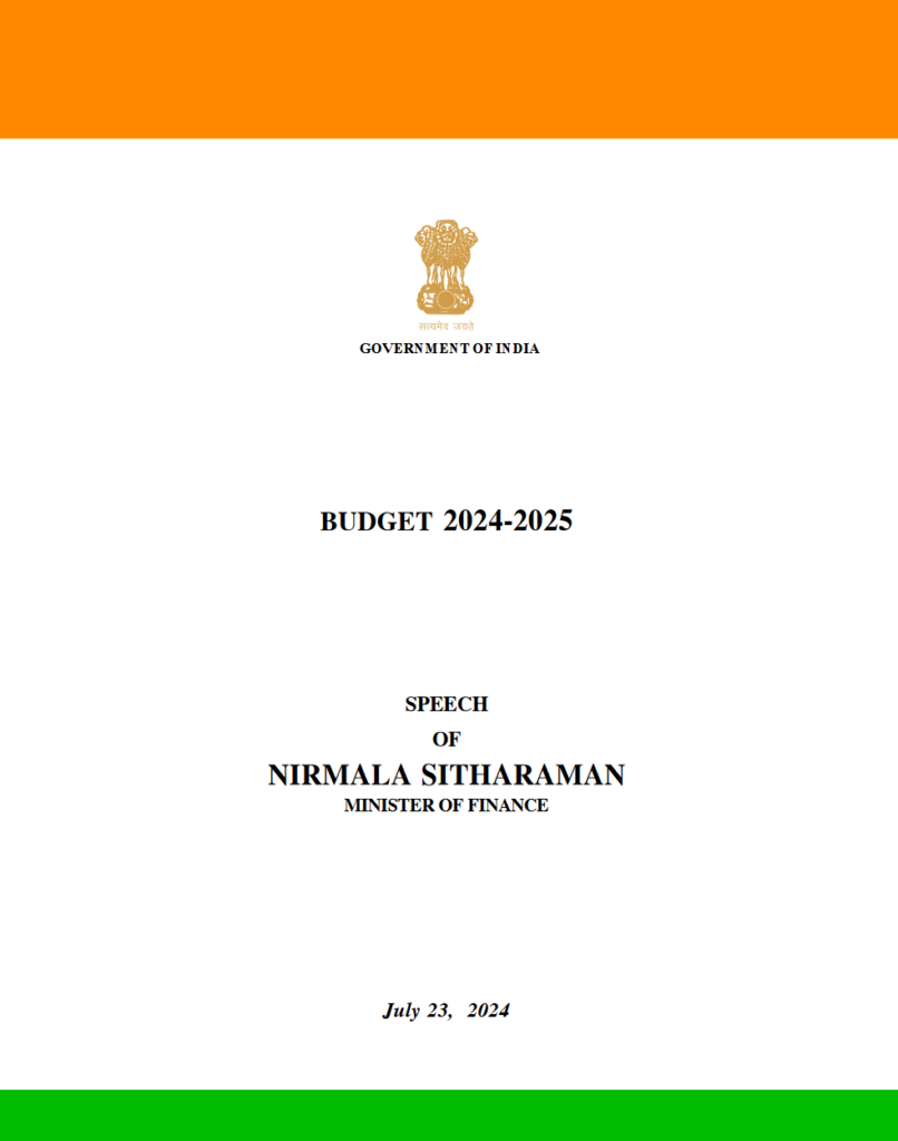 BUDGET 2024-2025 PDF Download